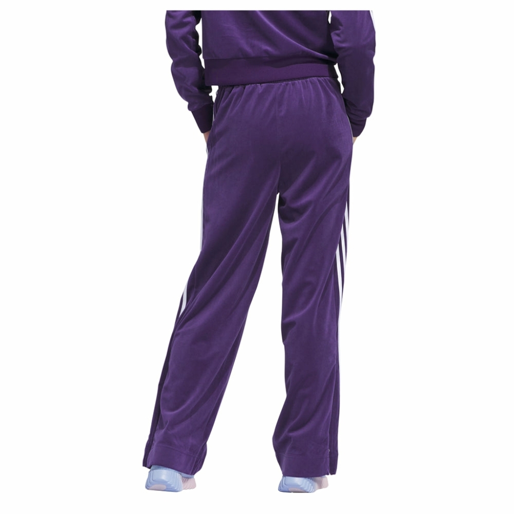 Adidas Women’s Purple Velour Track Pants - Picture 5 of 5